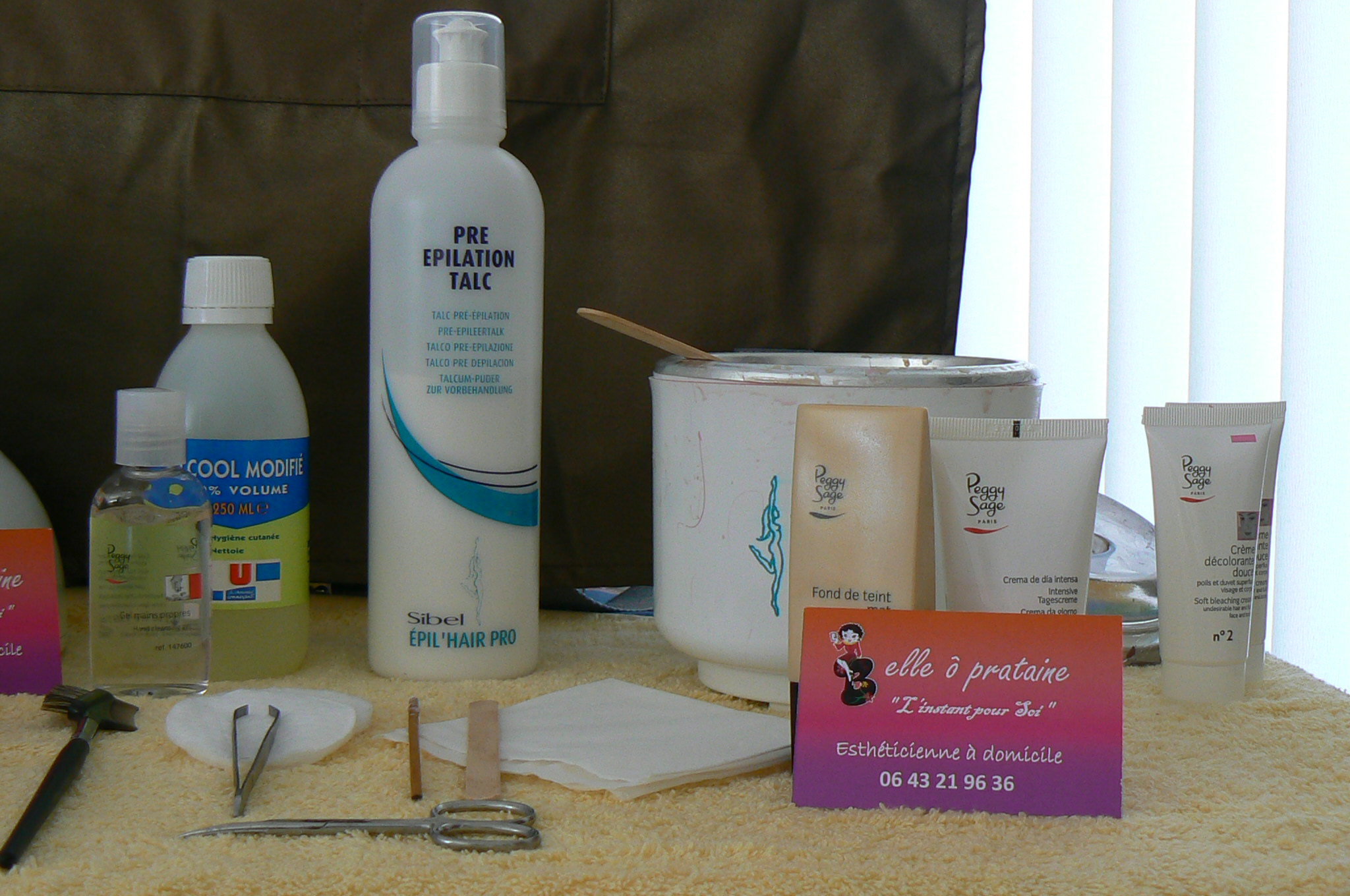 epilation cire chaude